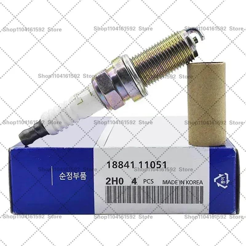 4/6 шт. Свеча зажигания 18841-11051 LFR5A-11 для Hyundai SANTA FÉ II 2.4L G4KE Kia CADENZA SHUMA Coupe SORENTO G4JS G4KD G4KJ 2.0L