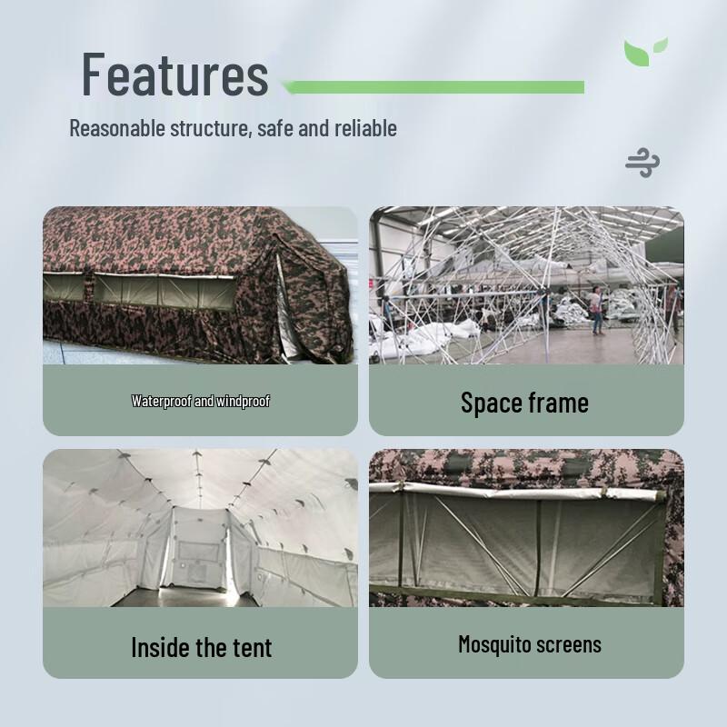Woying Five-Arch Folding Outdoor Tent