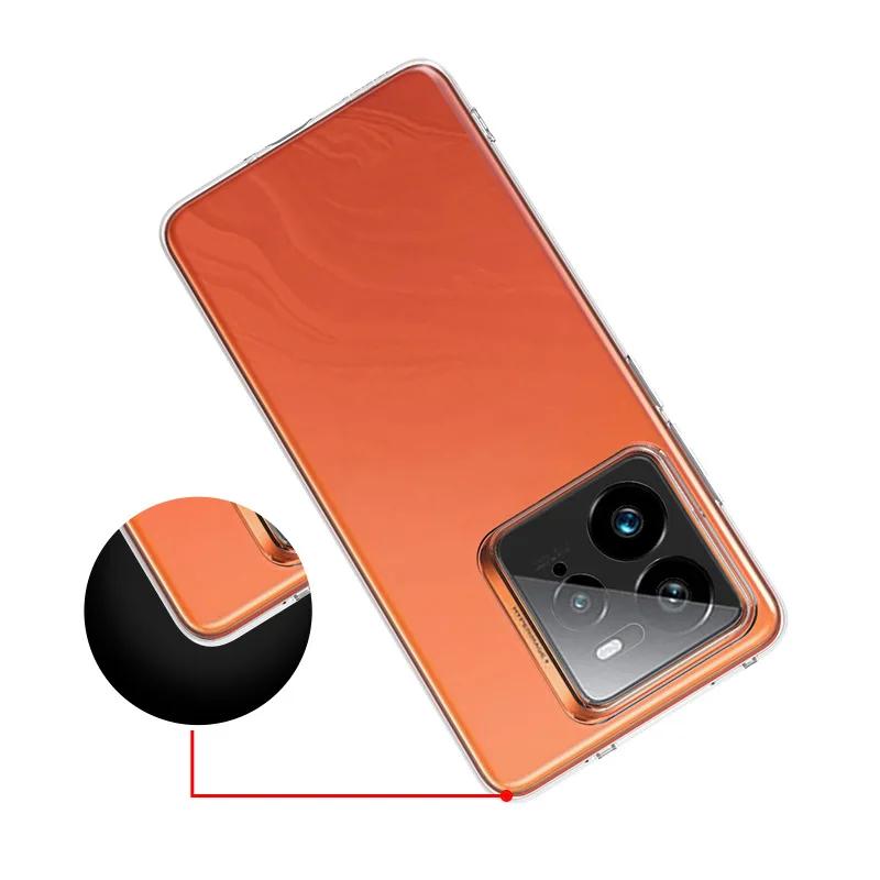 Ультратонкий мягкий прозрачный чехол для телефона TPU для Realme GT 7 Pro, защита объектива, мягкий силиконовый прозрачный противоударный чехол для Realme GT 6T NEO 6 SE