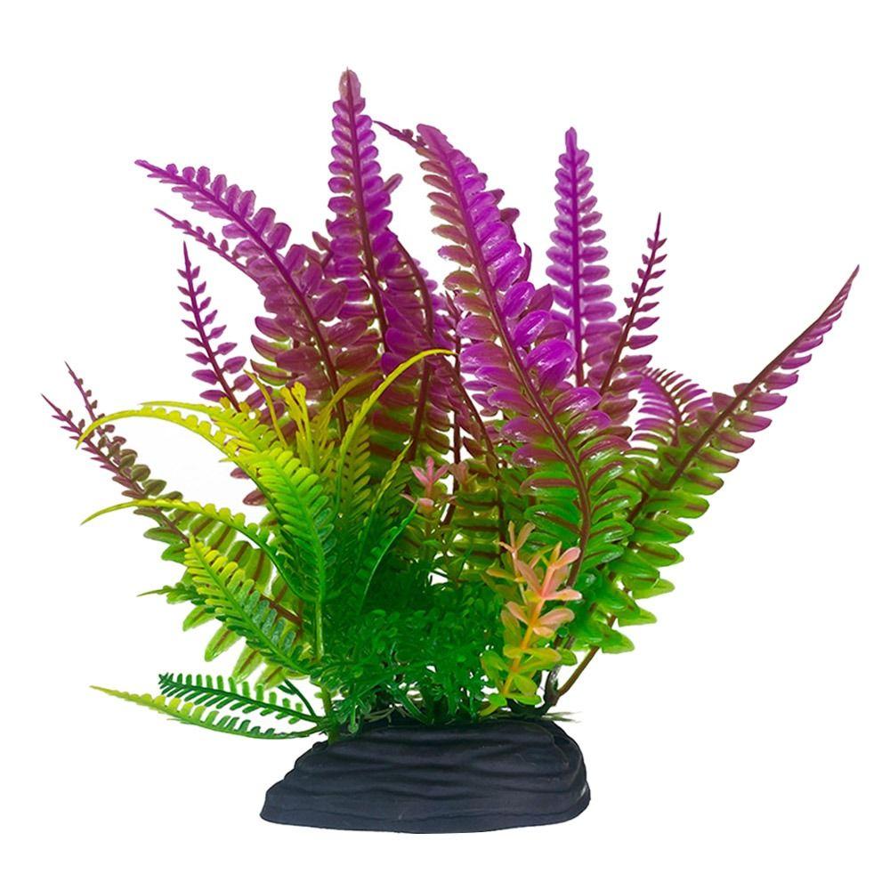 Aquarium Decor Artificial Aquatic Weeds Fish Tank Grass Artificial Plants Plastic Water Plant