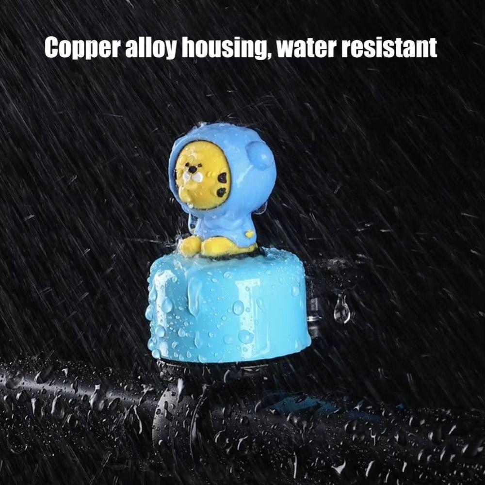 Легкий велосипедный звонок в виде животного, мини-звонок на руль велосипеда, декоративный велосипедный звонок, детские велосипеды