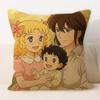 Anime M-Manga C-Candy C-Candy Pillow Covers Cartoon Sofa Decorative Home Double-sided Printing Short Plush Cute Cushion Cover