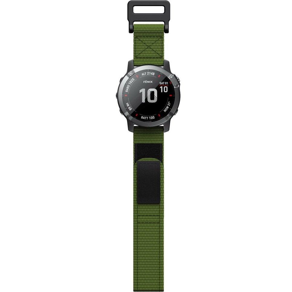 Nylon Strap for Garmin 22mm, Green
