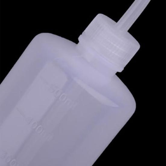 Squeeze Bottle Soft Reusable 500ml Tattoo Ink Diffuser Squeeze Bottle for Green Soap Alcohol Plant Watering