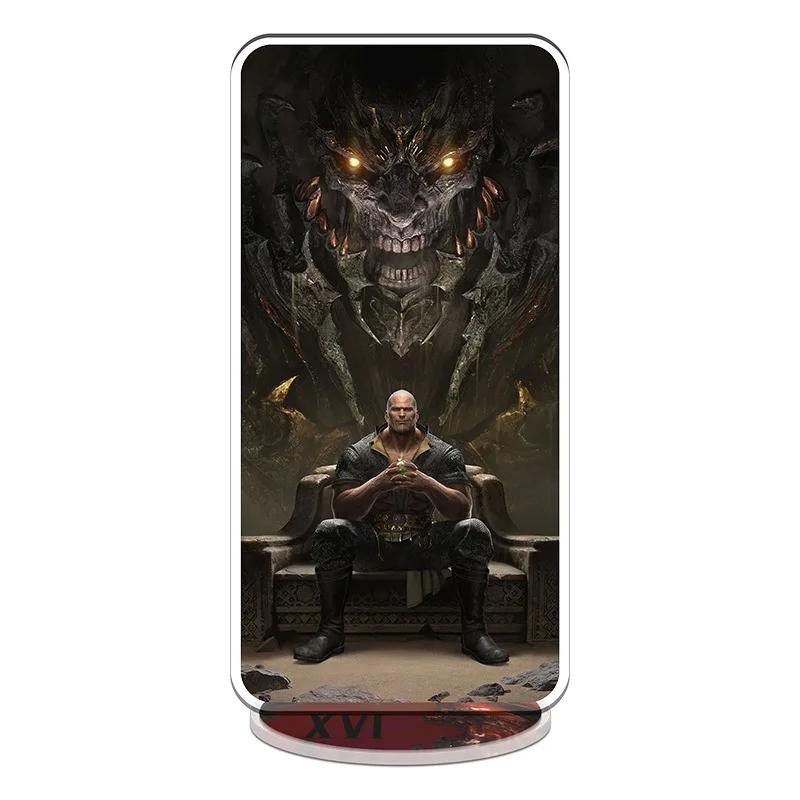 16см Фэнтези Игра Периферия КЛАЙВ-РОЗФИЛД Акриловые Стенды с Персонажами Карточные Подарки для Мальчиков Коллекция Украшение Игрушки Куклы