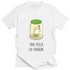 Casual Loose Unisex Sports Tops T Shirt Streetwear Creativity Shirt ME SUDA LA POLLA Cute Chicken Cartoon Print Tshirt