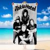 Пляжное полотенце Tokio Hotel, Мягкое большое впитывающее полотенце для пляжа, бассейна, путешествий, отпуска