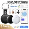 1-4Pcs Google Find My GPS Tracker Android Finder Google Find Hub (Android Only) Key Wallet Finder Gps Tracker For Bicycle For Ca 5