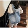 Spring and Summer New Casual Denim Bow Tote Bag Student Versatile Lightweight Large-capacity Messenger Bag
