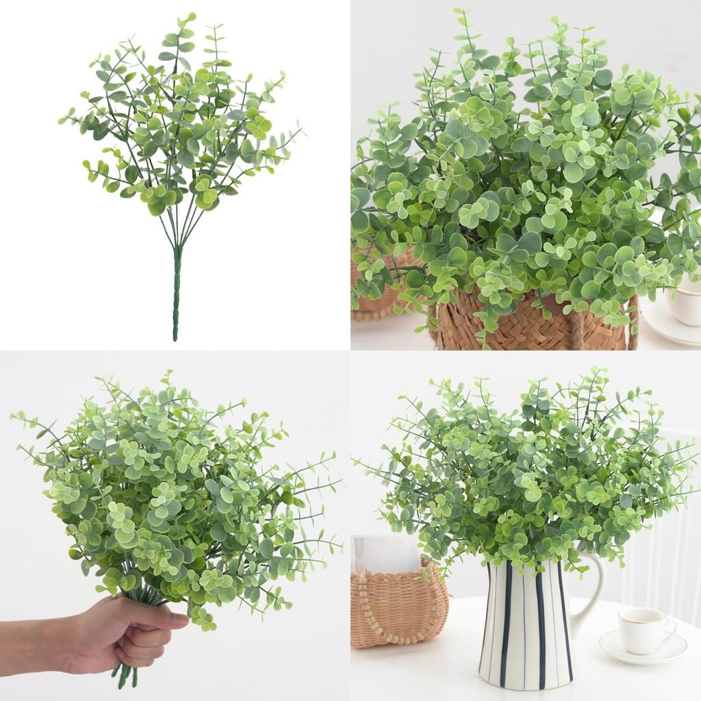 Branch Globulus Eucalyptus For Garden Party Photography Decoration Props