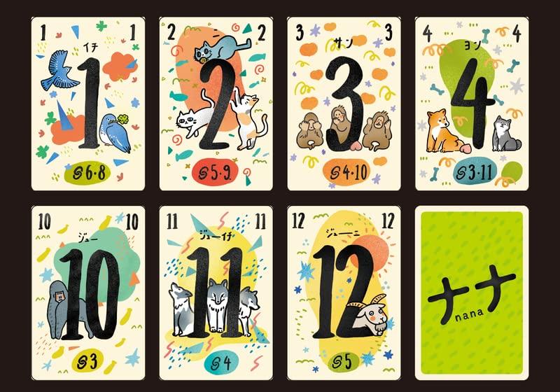 Карточная игра Mob+ Nana 3-е издание (2-5 игроков, 15-30 минут, возраст 6+) Настольная игра