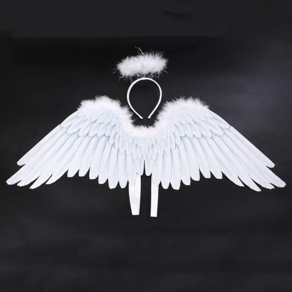 Non-Woven Fabric Angel Wing Halloween Costume Festive Party Cosplay