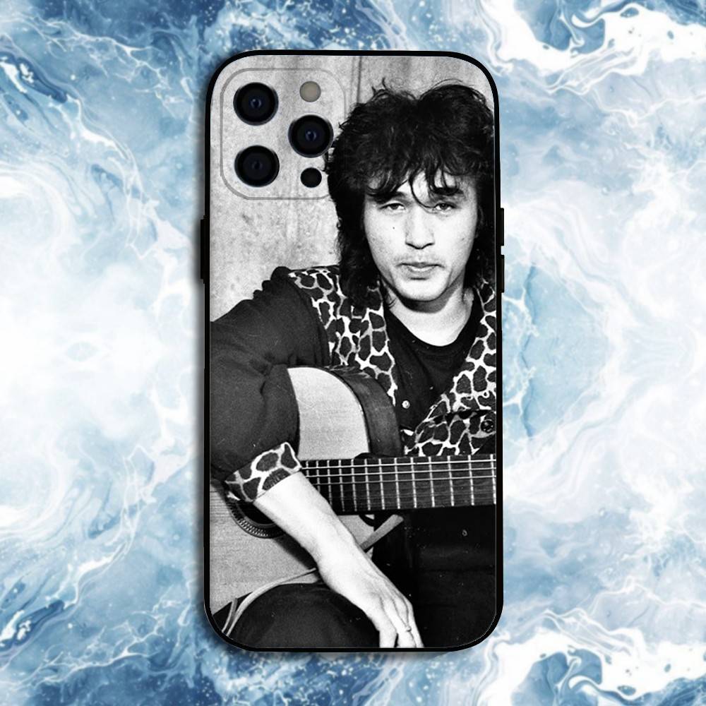 Чехол для телефона с изображением Виктора Цоя для iPhone 17, 16, 15, 14, 13, 12, 11 Plus, Pro Max, Мягкий силиконовый черный чехол