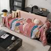  Christmas Cartoon Sofa Cover Cloth Towel Anti Cat Scratch and Anti Slip Sofa Cover Skin Friendly Suitable for All Seasons