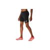 Asics Track Sprinter Logo Print Slim Fit Elastic Casual Shorts Men Shorts Black 2091A597-001