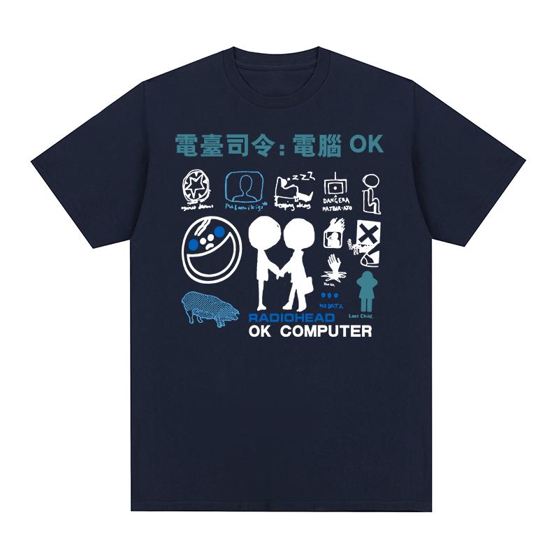 Radiohead Vintage Tshirt The Bend Funny Rock Boy Camisetas Hombre Hip Hop Cotton Unisex T shirt New TEE TSHIRT Womens tops