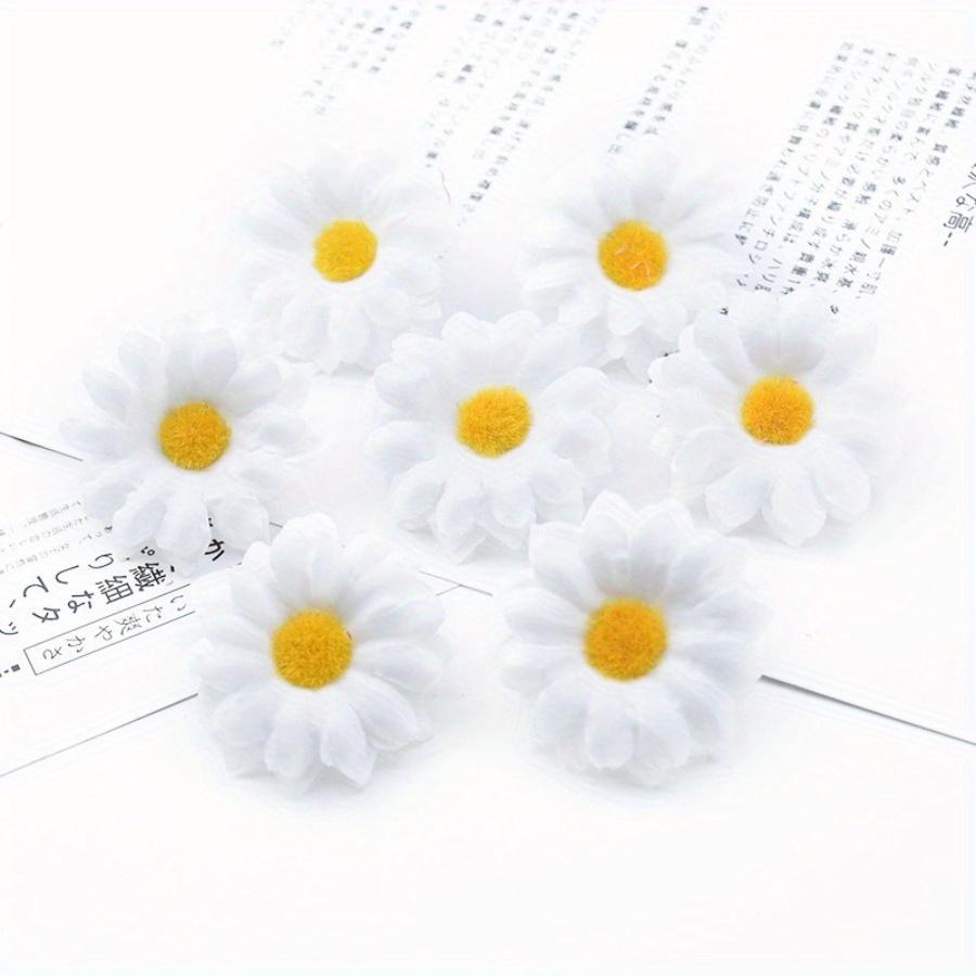 30шт DIY ручной работы Подсолнечник Дейзи Моделирование Шелковый Подсолнечник Поддельные Цветочные Гирлянды Материал