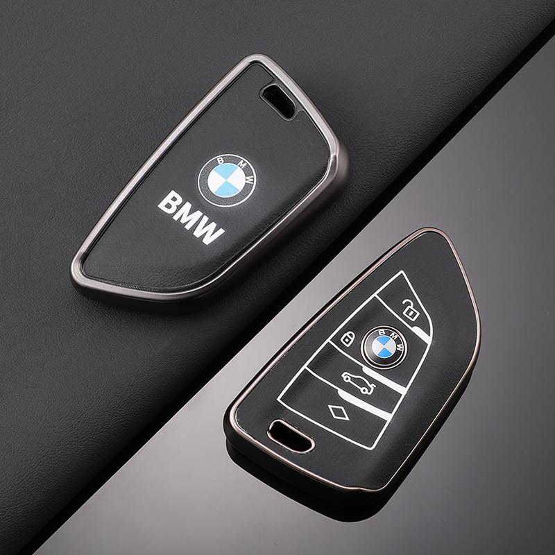 AAAXE1 for BMW 1 2 3 5 7 Series X1 F48 X3 G20 X4 X5 G05 X6 F16 M40i M440i G02 G31 G23 F34 F15 F40 IX3 TPU Leather Case Car Key Cover