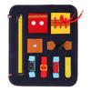 Toddler Busy Board Cultivate Concentration Color Cognition Sensory Board for Fine Motor Skill Autist