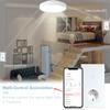 BSEED Zigbee 1-клавишные выключатели света 1/2/3-сторонние управление приложением Tuya Smart Life плюс розетка ЕС, USB Type-c розетки, стеклянные панели
