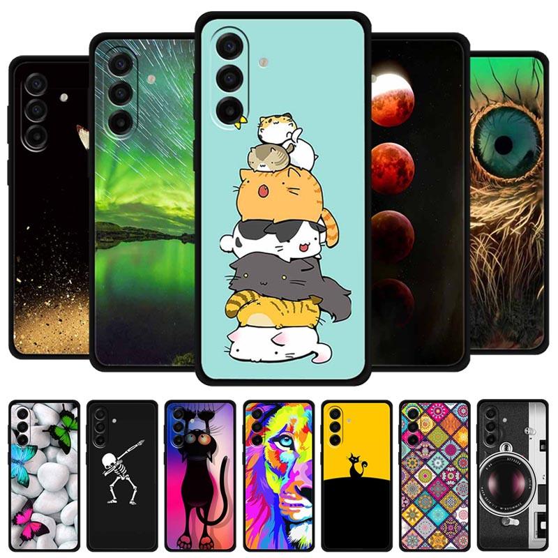 Чехол для Samsung Galaxy A17 5G Мультяшный Мягкий Силикон ТПУ Популярные Принты Чехлы Для GalaxyA17 5G Чехлы Для Телефона Fundas Galaxy A17