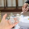 Пустая бутылка для святой воды Иисуса Религиозная бутылка Христианские принадлежности для крещения Многоразовая портативная косметическая упаковка Пустая бутылка