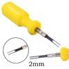 2mm Car Plug Terminal Removal Tool Key Pin Extractor Puller 2mm 2mm Electrical Wire Connector With Handle Automotive Repair