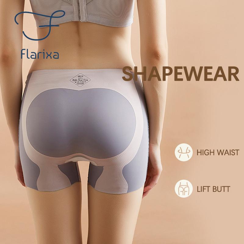 Flarixa Волшебные компрессионные штаны со средней талией, женское нижнее белье, трусики с контролем живота, нижнее белье для тренировок на талии, милые трусы для девочек, трусы