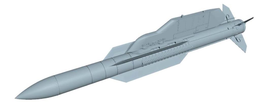 HMA Pylon Set Plastic Model Parts 730 1/72 AIM-174B F/A-18 (Airplane)