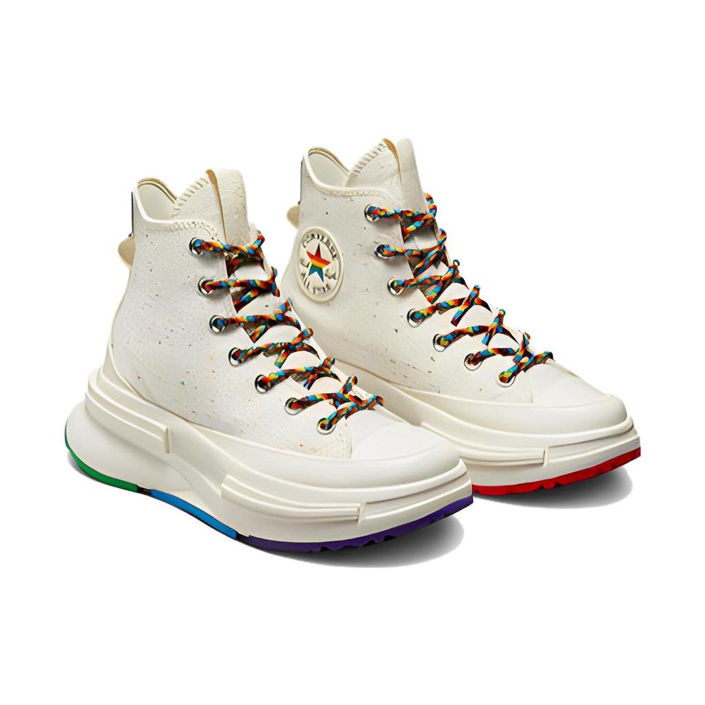 Converse Кроссовки Run Star Legacy CX High Pride - Proud to Be Unisex Cream Egret 90S-Pink A06027C