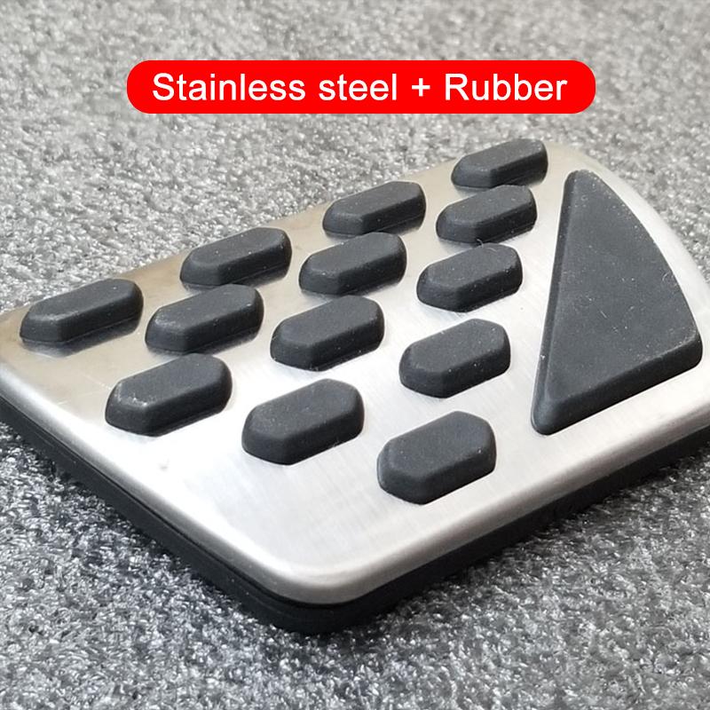Нержавеющая Сталь Автомобильные Педали Газа и Тормоза Нескользящие Накладки Для Jeep Wrangler JL 2018-2020 2024 JK 2007-2017 Аксессуары