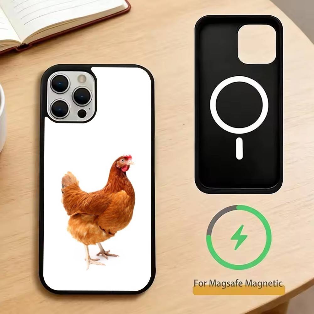 Chicken111   Phone Case For iPhone17,16,15,14,13,12,11 Plus,Pro Magnetic For Magsafe Wireless Charging