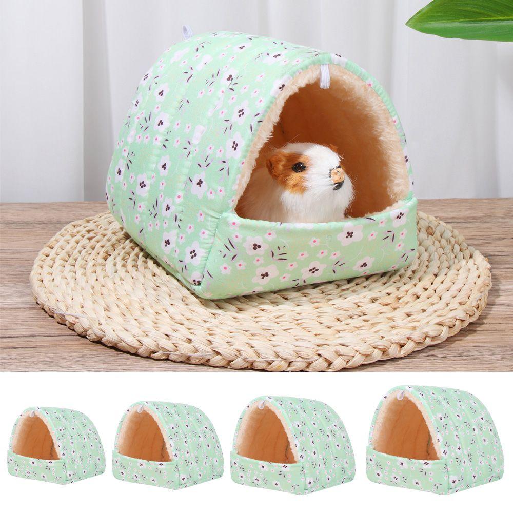 Winter Rabbit Squirrel Comfortable Hamster House Small Animal Sleeping Bed Warm Mat Guinea Pig Nest