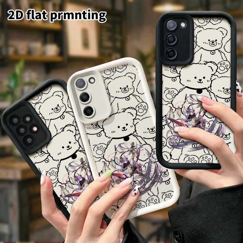Phone case: 2D flat Samsung Galaxy A34 A35 M05 M06 S20 S22 S21 FE Plus 5G protective case, idol girl, Christmas and Halloween gift