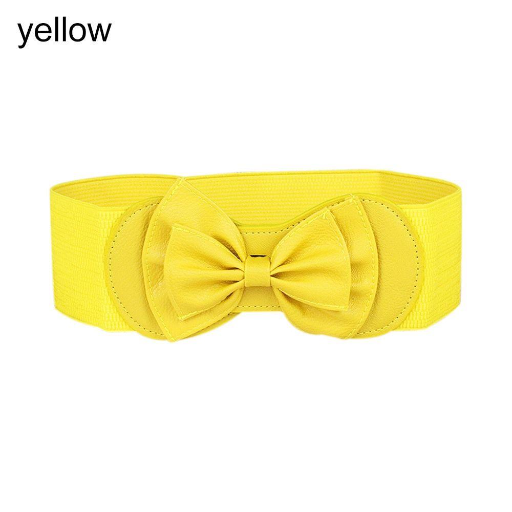 Elegant Waist Belts Women Waistband Waist Strap Elastic Belts Stretch