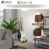 Guitar stand for three electric wooden guitar stand with partition suitable for band stage and electric guitars guitars, floor-mounted rack,