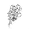 High End Diamond Inlaid Brooch, Women's High-end Feel, Chest Flower, Multifunctional Clothing Accessories
