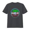 Bonzai Records Футболка Техно Транс Хардкор Все Размеры S M L XL 2XL Черный Серый винтажный Стиранный Растянутый модный Универсальный