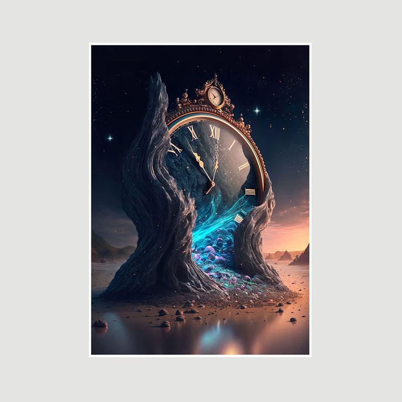 Astronaut Space Dreaming Poster Aesthetic White Paper Posters and Prints Wall Art Pictures for Living Room Bar Decoration Painting Home Decor