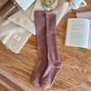 Autumn And Winter Stockings Children Thickened Terry Bottom Warm Medium Tube Stacking Socks Calf Socks Women