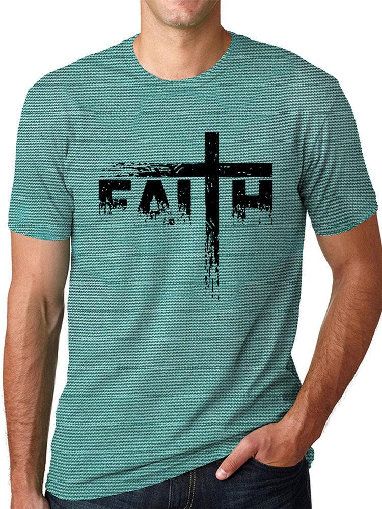 Рубашка Faith The Way The Truth The Life для унисекс, христианская рубашка для унисекс, христианская футболка в стиле ретро, футболка с изображением Иисуса для христианской одежды