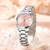 Роскошные модные кварцевые часы для пары, подарки, нержавеющая сталь, календарь, люминесцентные, водонепроницаемые наручные часы
