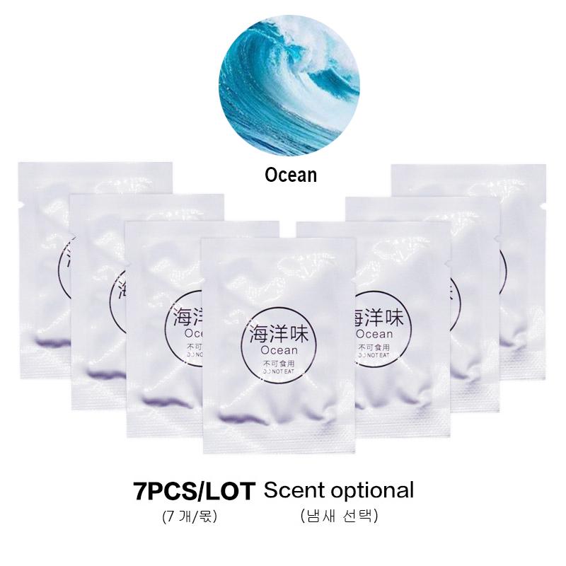 7 шт. Автомобильный освежитель воздуха, твердый ароматизатор, сменные таблетки для выхода воздуха, наполнители Ocean Lemon Lavender