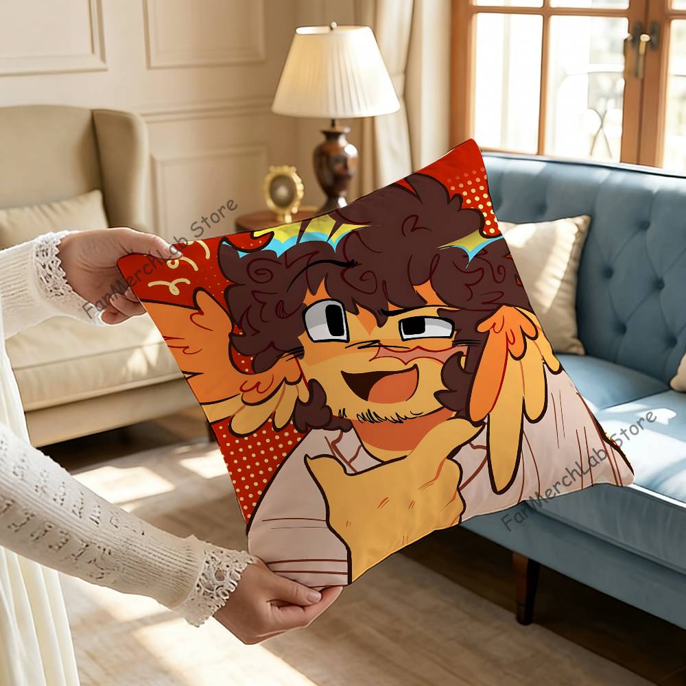 Game SShedletskyS Pillow Case Plush Fabric Soft Pillowcase Double Sided Print Sofa Cushion Cover Throw