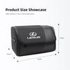 Car High-capacity Leather Storage Bag Car Trunk Organizing Box For Lexus FSPORT LBX NX RX 350h 450h ES UX 300e GS GX IS LS LX