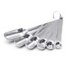 6Pcs Stainless Steel Scale Measuring Square Seasoning Spoon Scoop Baking Tools