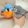 Realistic Bird Series Plush Toy With Magnets Simulation Birds Toys Parrot Plush Doll  Children Gift