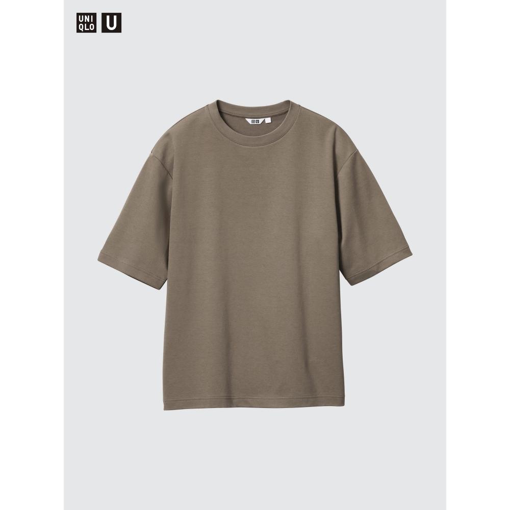 Uniqlo Oversize футболка Airism CoTTon с 5 рукавами