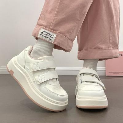 Женская обувь на платформе осень новая обувь на липучках универсальная повседневная спортивная обувь