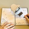 3D Greeting Cards 3D Greeting Card Piano Paper Pop Up Card Funny Celebration Card With Note Card Foldable Envelope Birthday Card